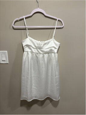 Princess Polly Ortega Mini Dress White Size US 4 New I1